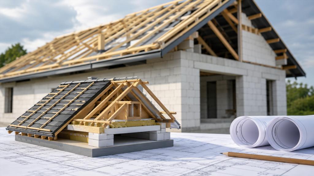 Как оценить проект крыши для дома из газобетона до строительства
